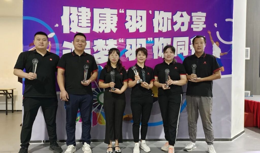 健康“羽”你分享,追梦“羽”你同行——KA电子物流第三届“智慧杯”羽毛球比赛