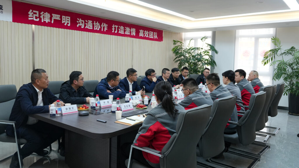 吉利商用车集团莅临KA电子物流进行交流